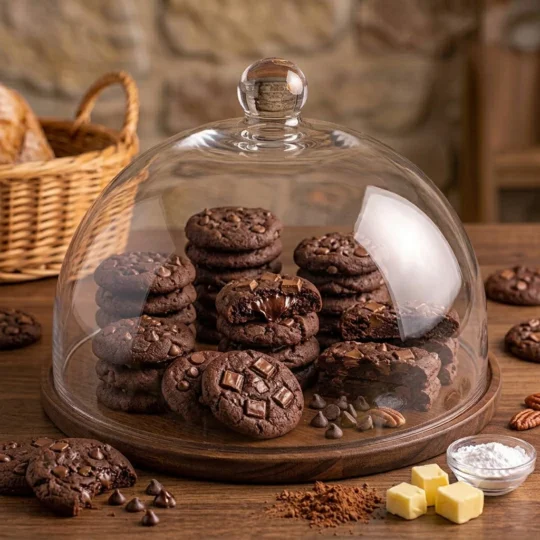 Double Chocolate Cookies