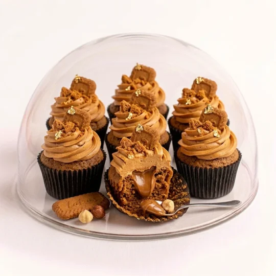 Lotus Biscoff Cupcakes