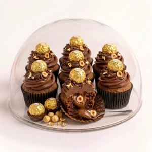 Ferrero Rocher Cupcakes